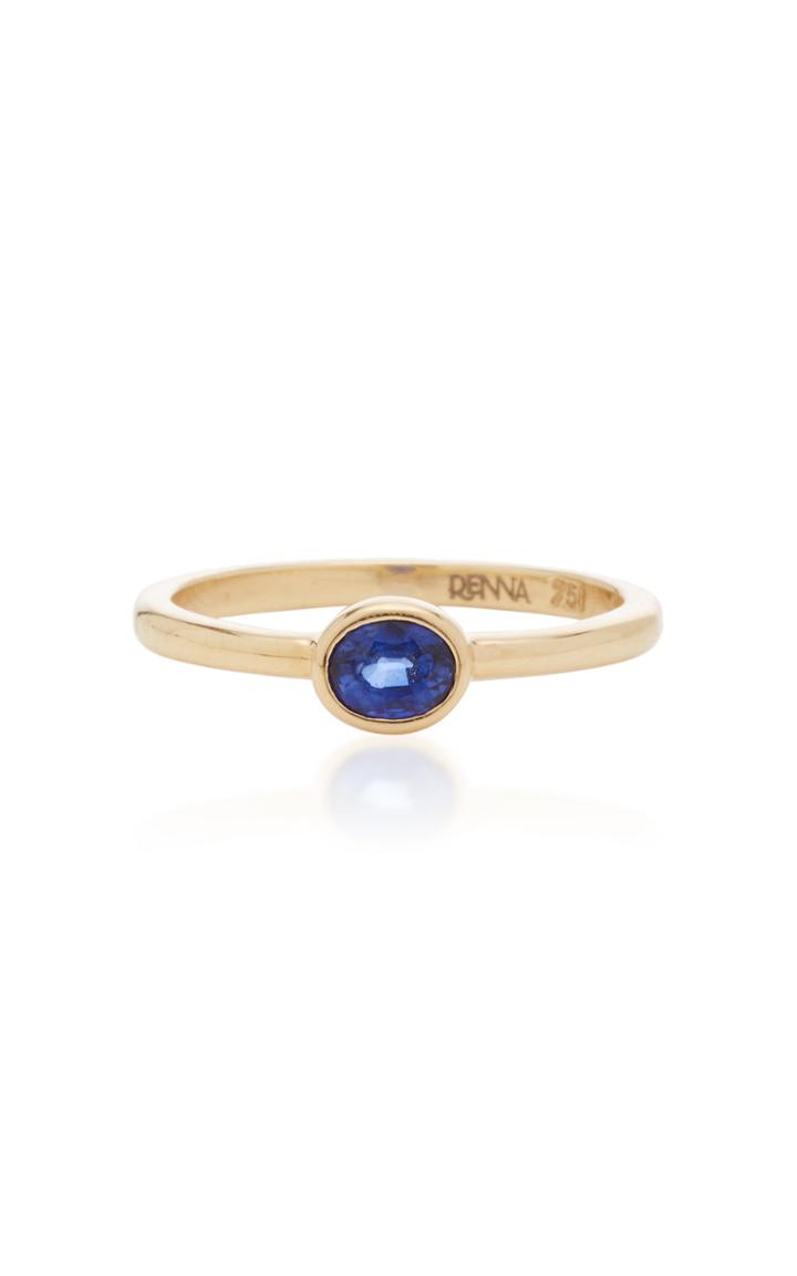 Renna Oval Sapphire Ring