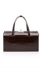 Gu De Margot Croc-effect Leather Shoulder Bag