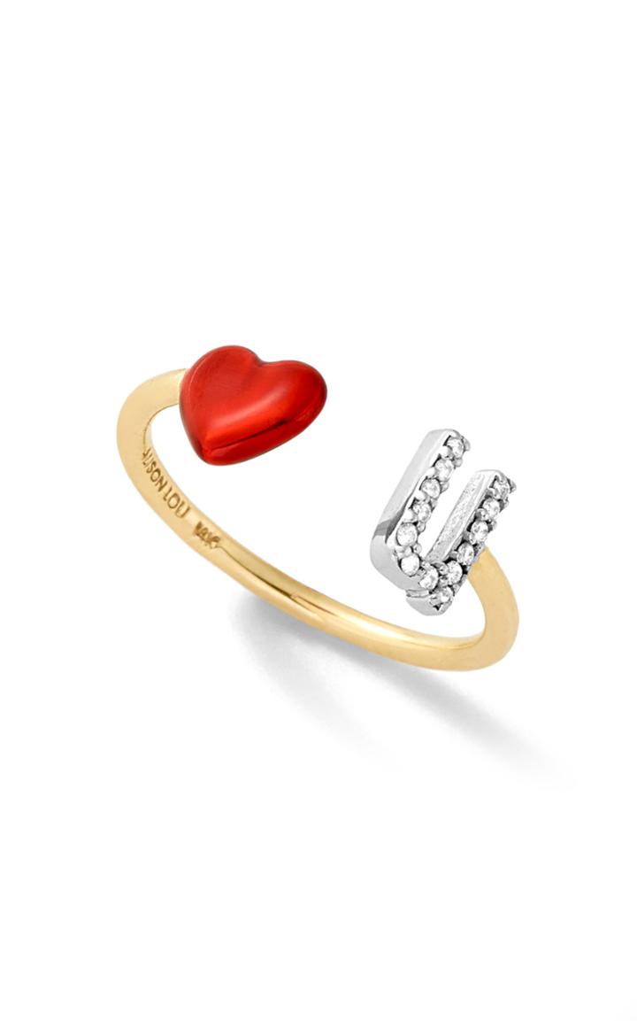 Moda Operandi Alison Lou Love U Ring