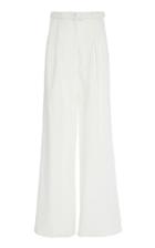 Gabriela Hearst Vesta Wide Leg Wool Pant
