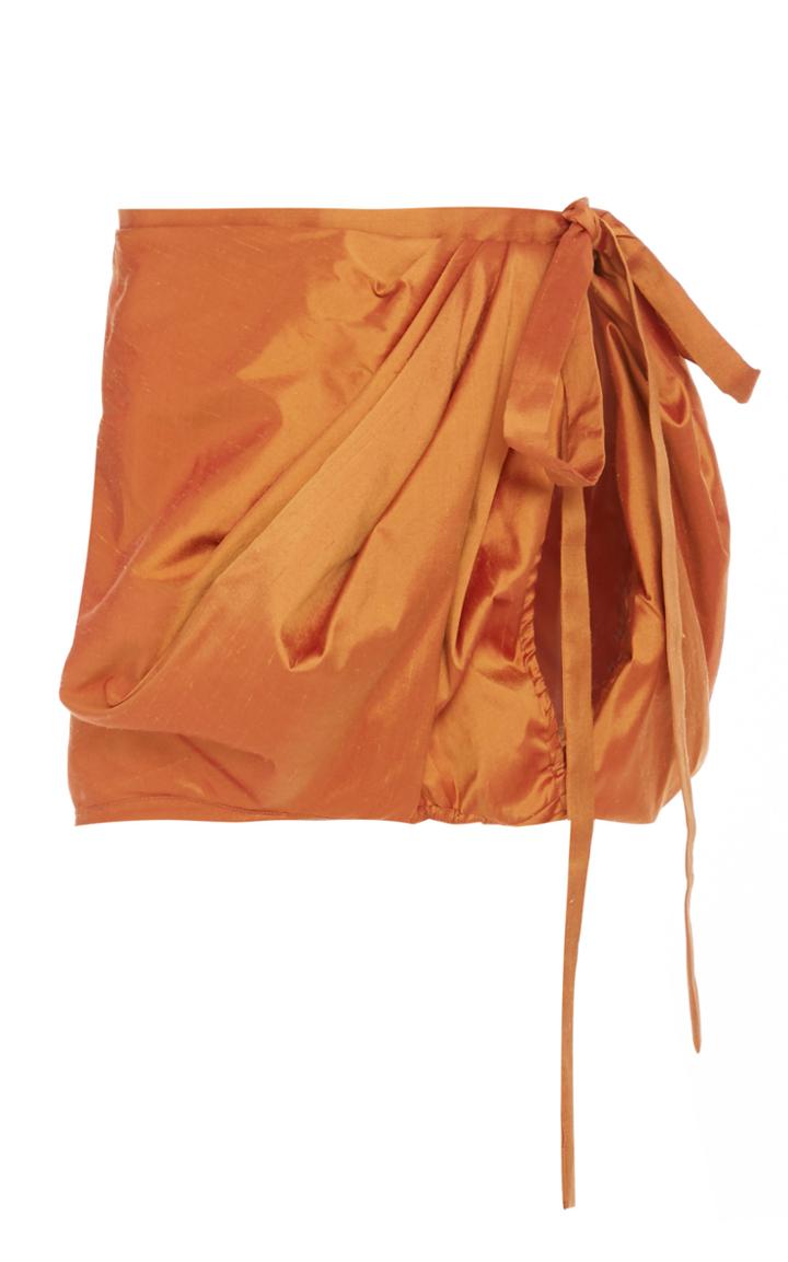 Moda Operandi Y/project Silk Sarong Mini Skirt Size: 34