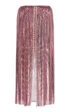 Paco Rabanne Crystal-embellished Chainmail Midi Skirt