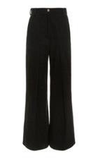 Goldsign The Trouser High-rise Pleated Wide-leg Jeans