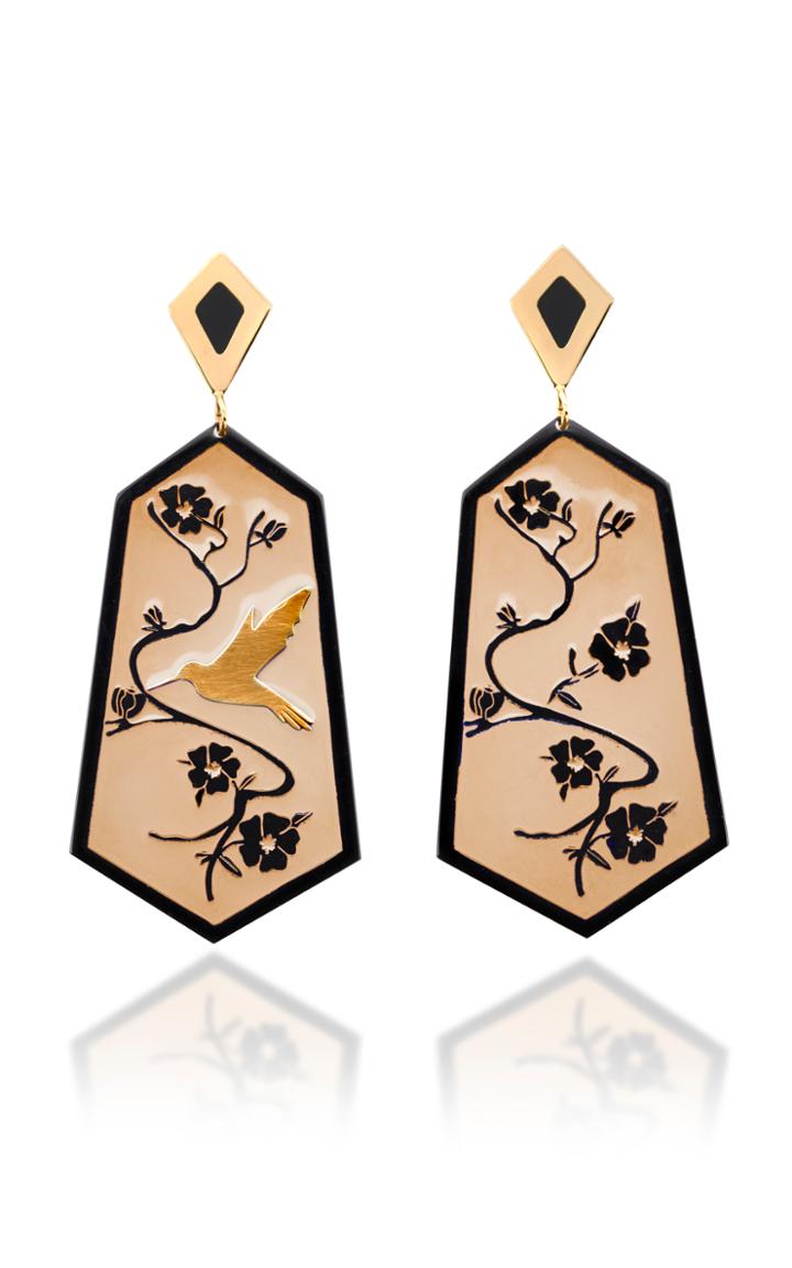 Anna E Alex Fiori Di Ciliegio Earrings