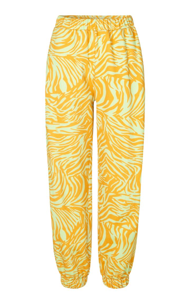 Moda Operandi Stine Goya Zaza Zebra-print Cotton Sweatpants