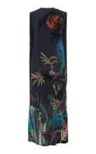Moda Operandi Valentino Beaded Silk Column Maxi Dress Size: 36