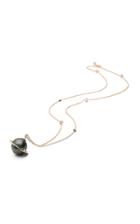 Bibi Van Der Velden Big Planet 18k Rose Gold And Multi-stone Necklace