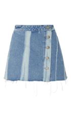 3x1 Higher Ground Denim Mini Skirt