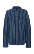 Haider Ackermann Striped Wool-blend Shirt