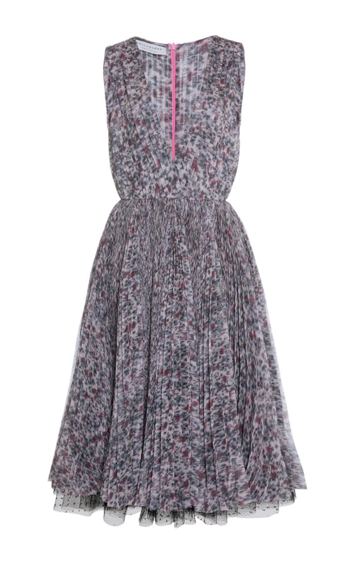 Philosophy Di Lorenzo Serafini Printed Georgette A-line Dress