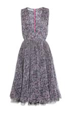 Philosophy Di Lorenzo Serafini Printed Georgette A-line Dress