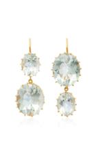 Renee Lewis 18k Gold Aquamarine Earrings