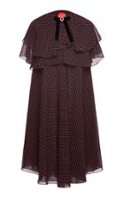 Marianna Senchina Oversized Knee Length Polka Dot Dress
