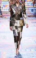 Moda Operandi Dolce & Gabbana Embroidered-patchwork Jacquard Vest
