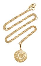 Azlee Of The Sea 18k Yellow Gold Diamond Necklace