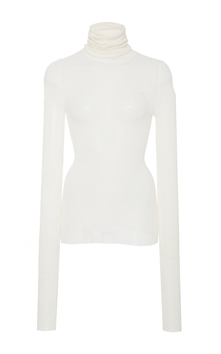 Zimmermann Maples Slim Turtleneck Pullover