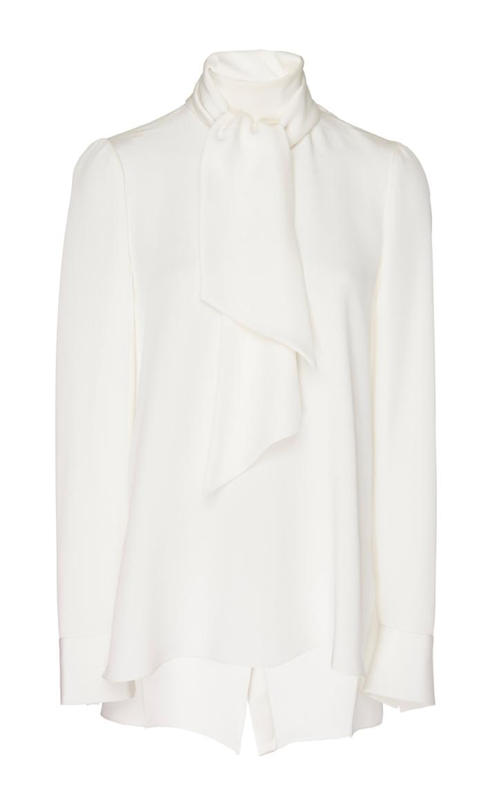 Adam Lippes Scarf Neck Blouse