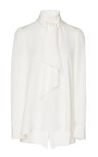 Adam Lippes Scarf Neck Blouse