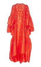 Biyan Gwyn Floral Silk Maxi Dress