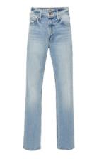 Frame Denim Le Sylvie Mid-rise Straight-leg Jeans