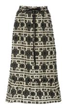 Red Valentino Floral Fil Coupe Skirt