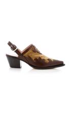 Alberta Ferretti Laser-cut Mule