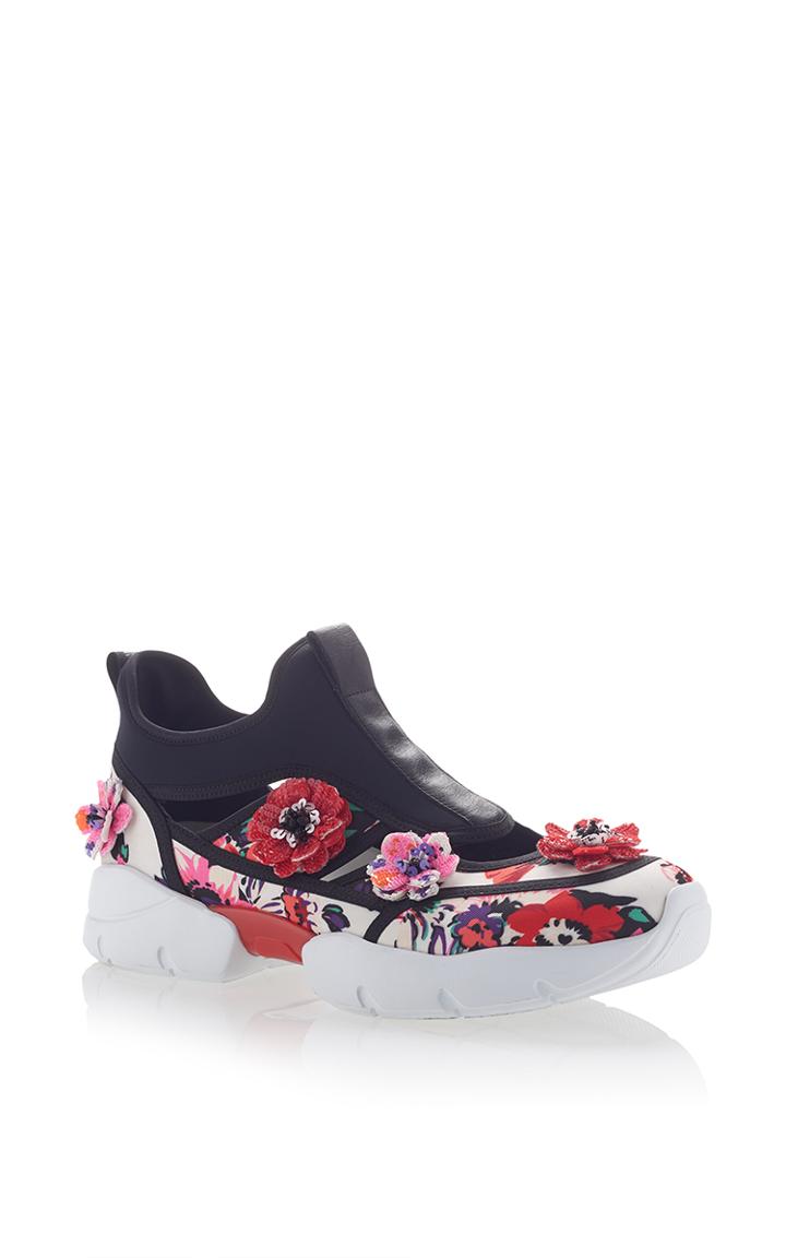 Msgm Floral Sneakers
