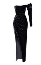Rasario Silk-blend Off-the-shoulder Draped Corset Gown