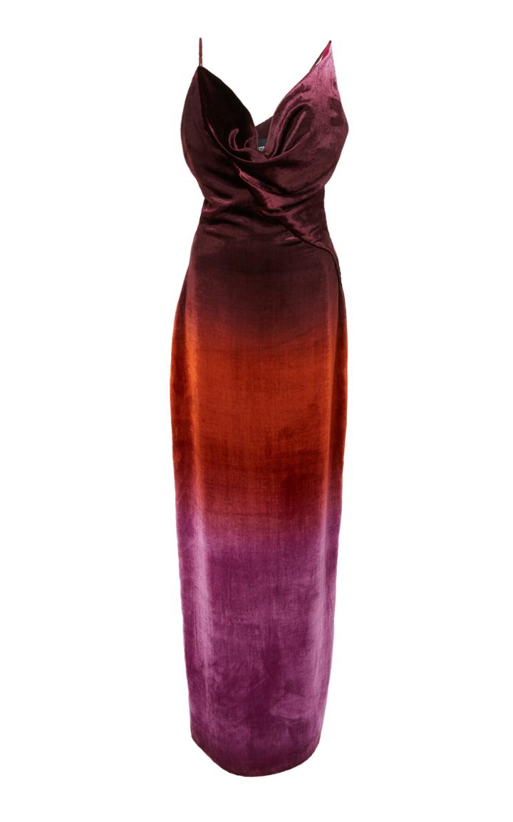Cushnie Et Ochs Evangeline Multicolor Gown
