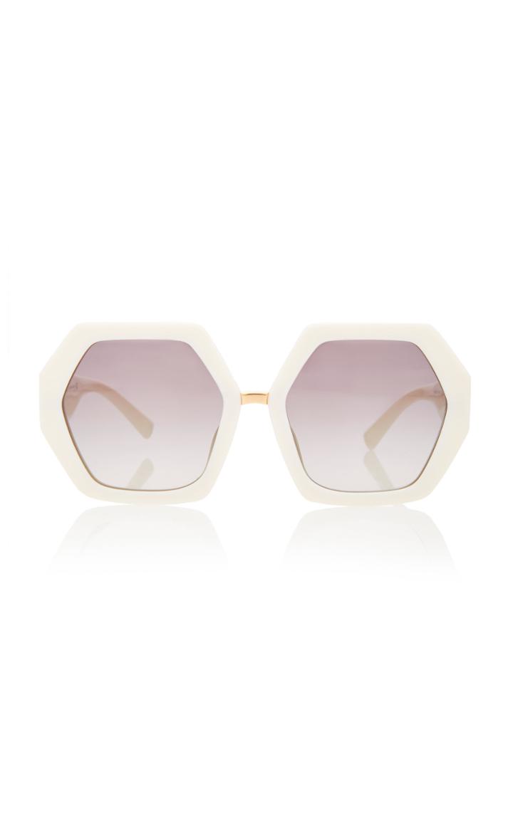 Valentino Sunglasses Octagon-frame Acetate Sunglasses