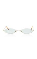 Spektre Xyz Oval Metal Sunglasses
