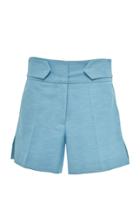 Marina Moscone Mid Rise Shorts