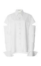 Christopher Kane Slash Cotton Shirt