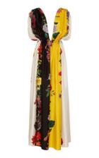 Moda Operandi Oscar De La Renta Printed Silk-twill Dress Size: 2