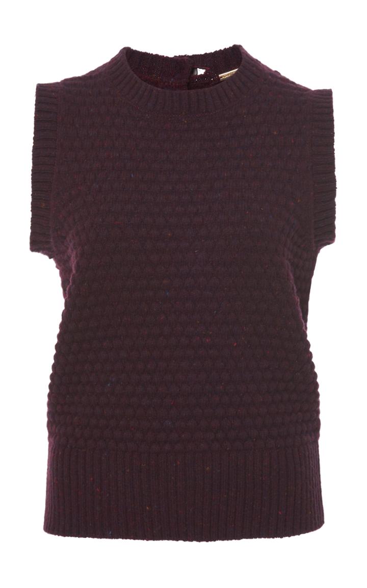 Adam Lippes Textured Sweater Vest