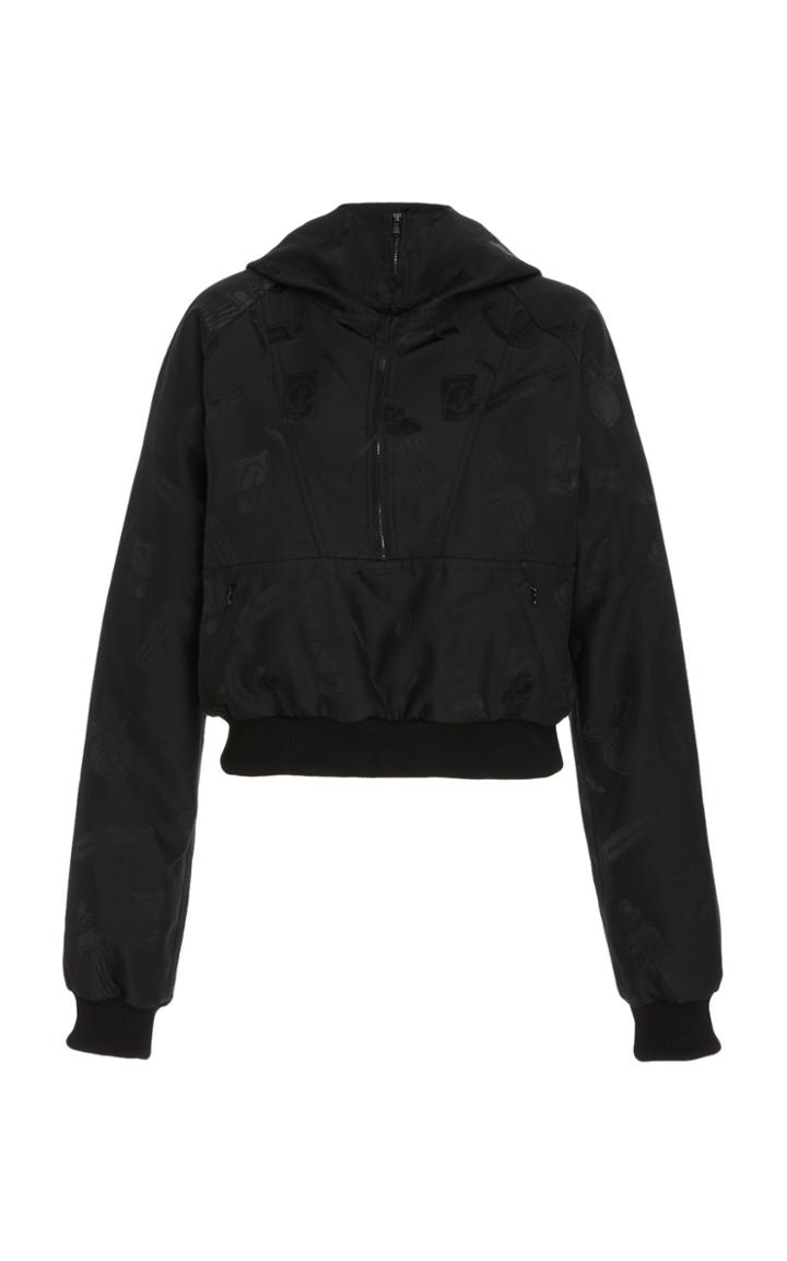 Moda Operandi Brandon Maxwell Hooded Track Suit Shell Jacket Size: Xs