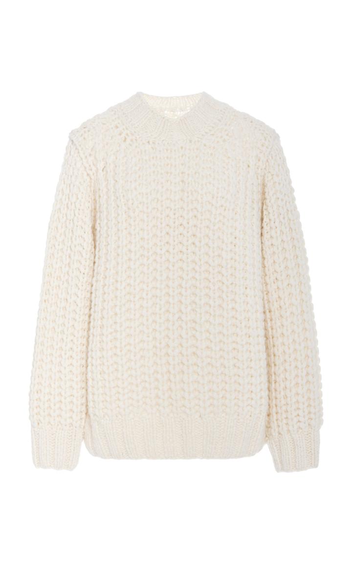Moda Operandi Mara Hoffman Ryland Crochet-knit Alpaca Sweater