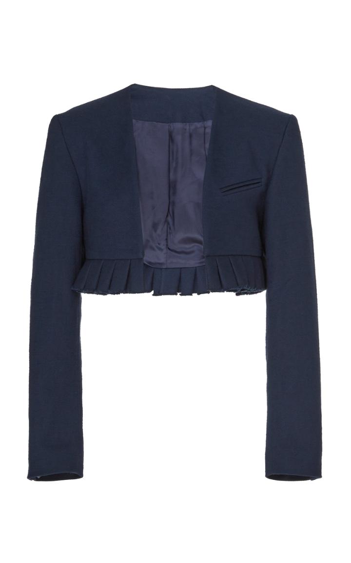 Moda Operandi Maggie Marilyn Together We Are One Canvas Blazer Size: 8