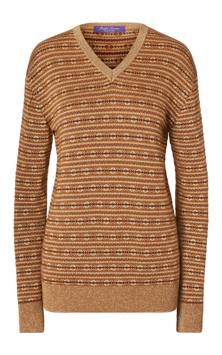 Ralph Lauren Cashmere V-neck Sweater