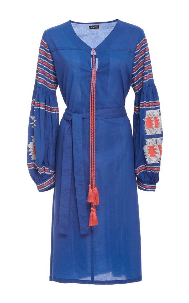 Chantik Embroidered Ukrainian Midi Dress
