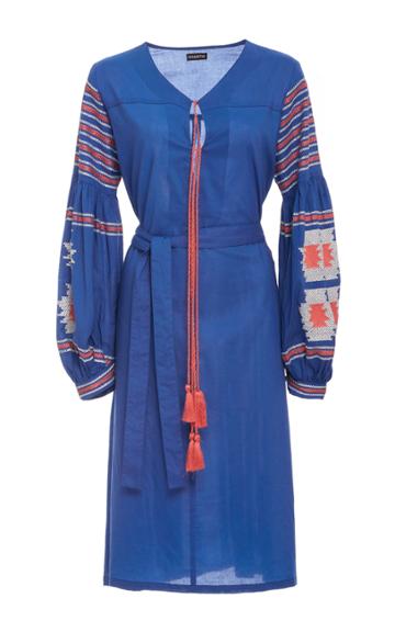 Chantik Embroidered Ukrainian Midi Dress