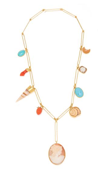 Grainne Morton Cameo Charm Necklace