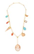 Grainne Morton Cameo Charm Necklace