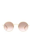 Moda Operandi Oliver Peoples The Row After Midnight Round Metal Sunglasses