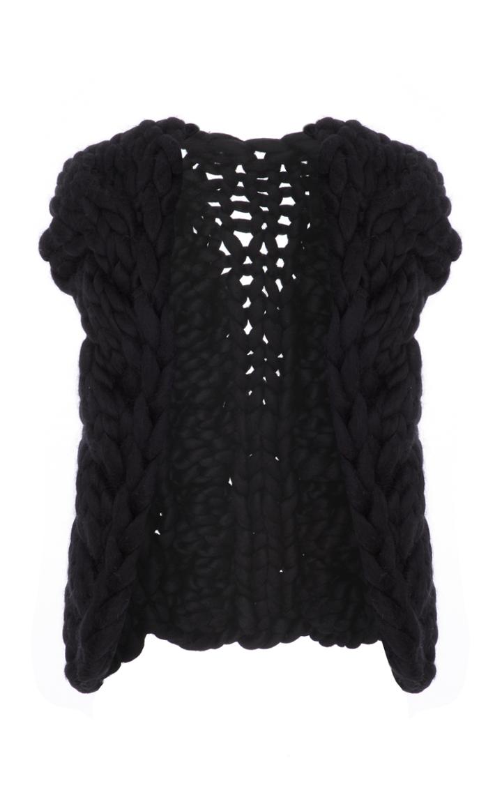 Nanna Van Blaaderen Chunky Cable Knit Vest