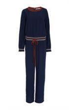 Agnona Crepe De Chine Jumpsuit