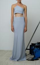 Moda Operandi Kalmanovich Two Piece Sky Blue Strappy Dress