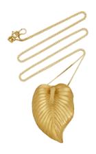 Luisa Schroder Peace Lily Gold-plated Necklace