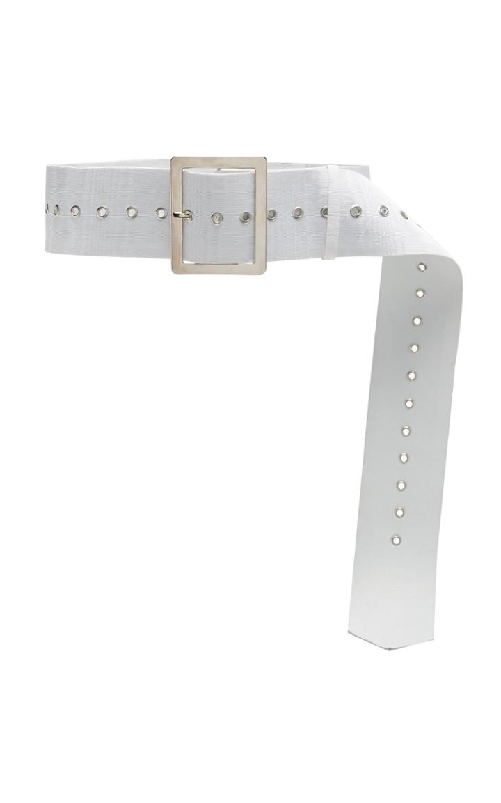 16arlington Moire Leather Belt