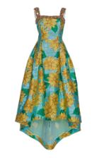 Andrew Gn Floral Jacquard Dress
